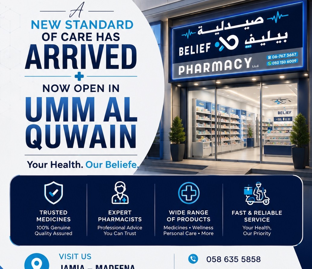 Belief Pharmacy counter